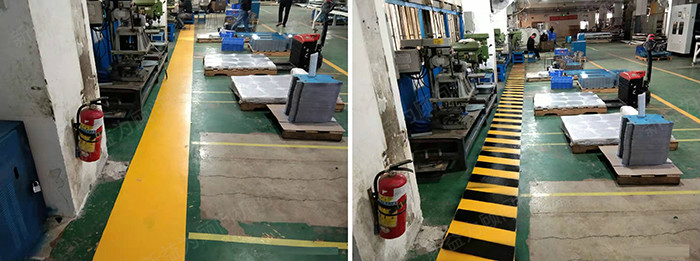 危險(xiǎn)區(qū)域改善前后對比